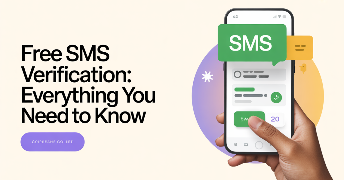 Free SMS Verification: Everything You Need to Know