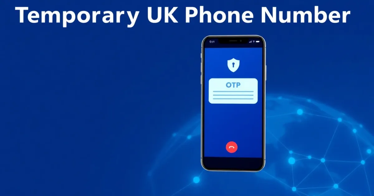 Temporary UK Phone Number: Your Complete Guide