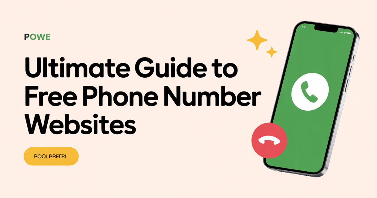 Ultimate Guide to Free Phone Number Websites