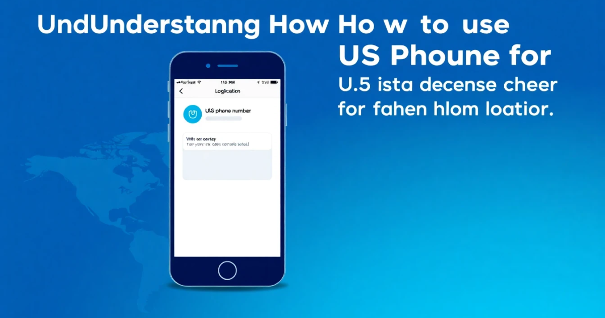 Understanding How to Use a US Phone Number for Activation