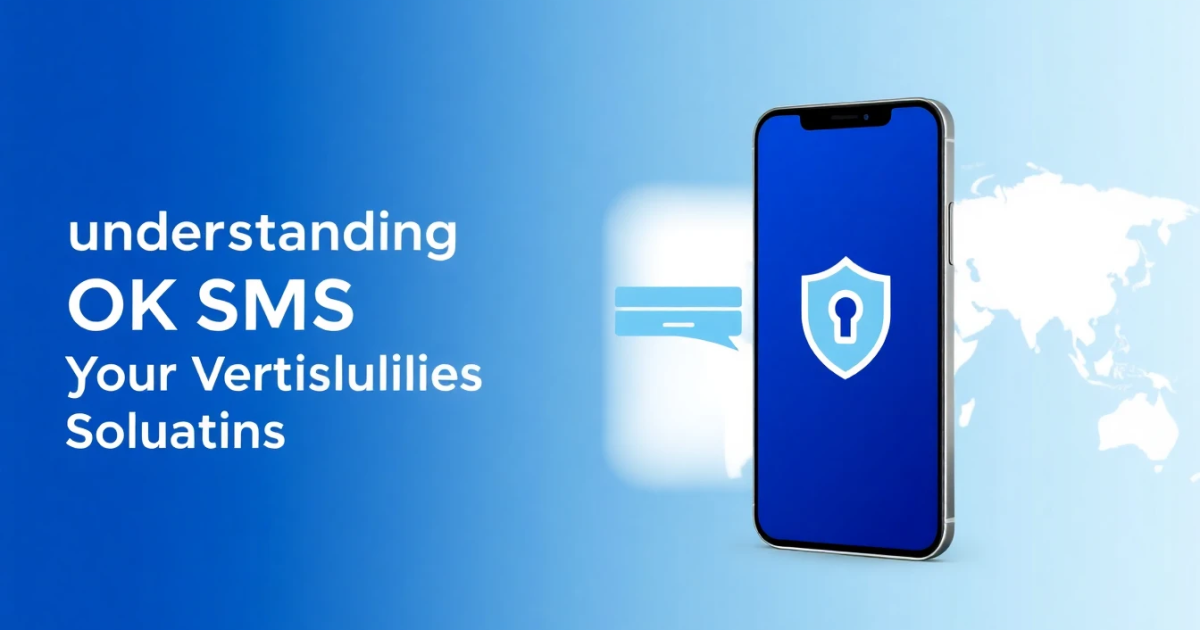 Understanding OK SMS: Your Guide to SMS Verification Solutions
