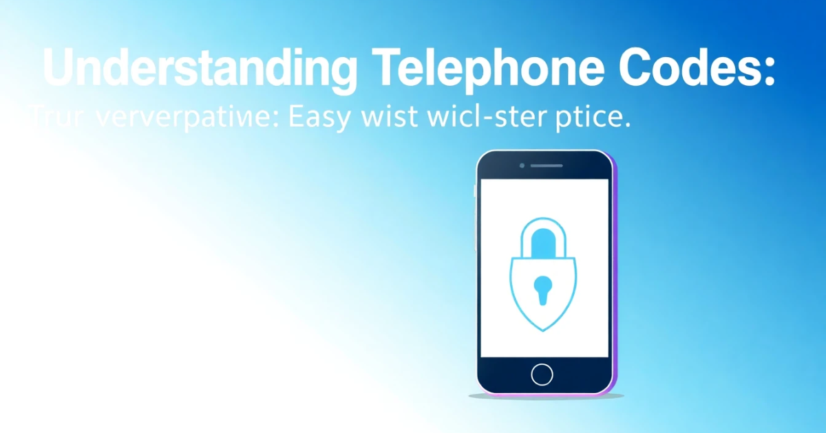 Understanding Telephone Codes: Everything You Need to Know