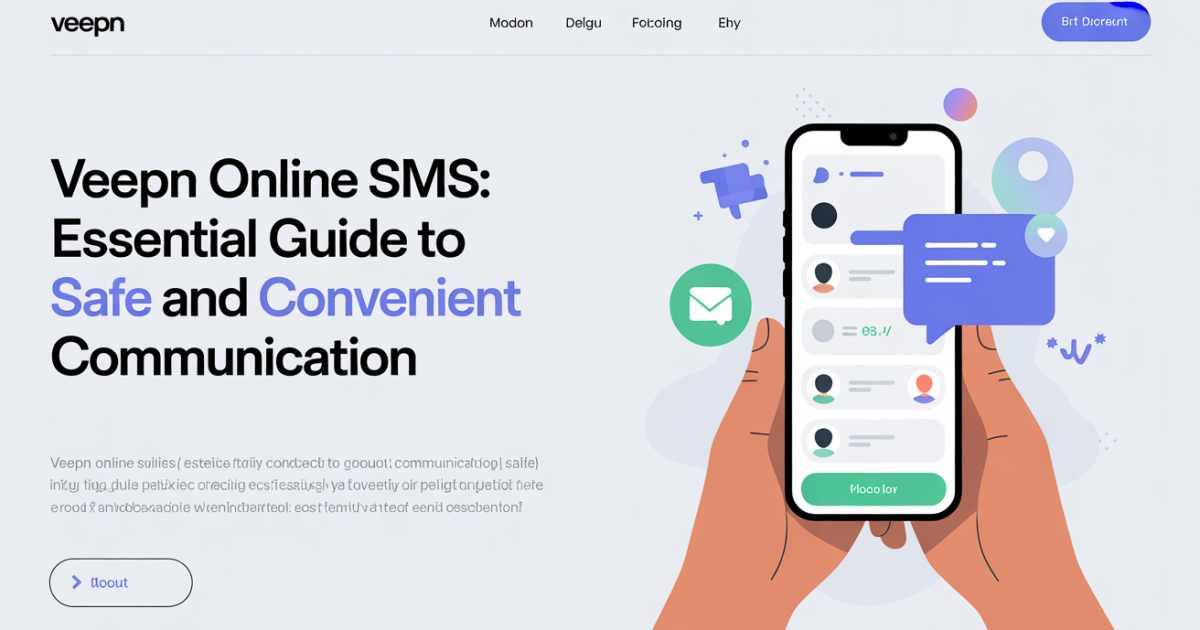 VeePN Online SMS: Essential Guide to Safe and Convenient Communication