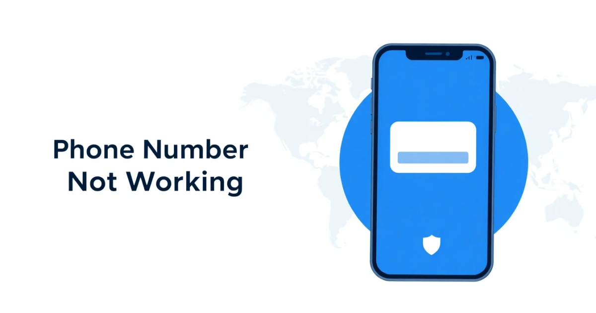 Etrade Phone Number Verification Not Working