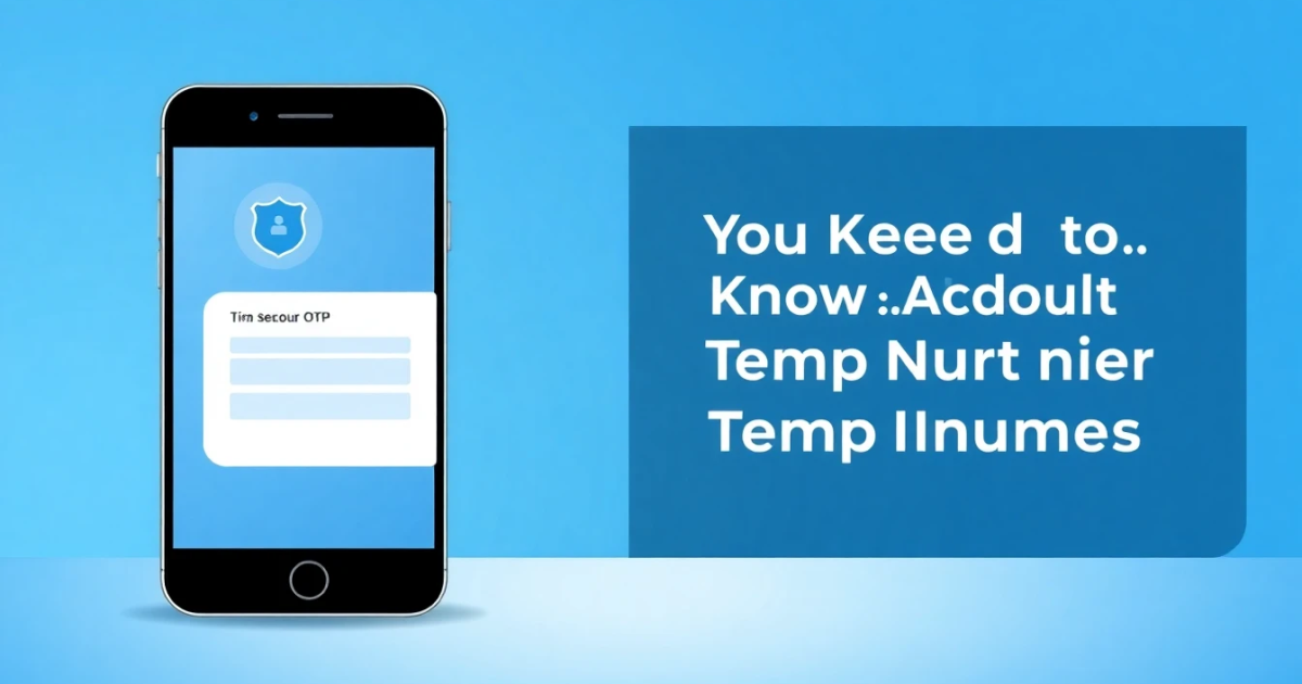 Everything You Need to Know About Temp Number Apps