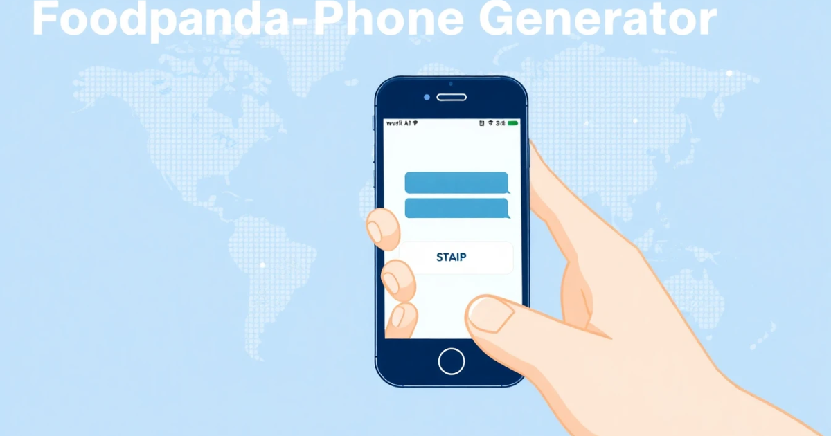 Foodpanda Phone Number Generator: A Comprehensive Guide