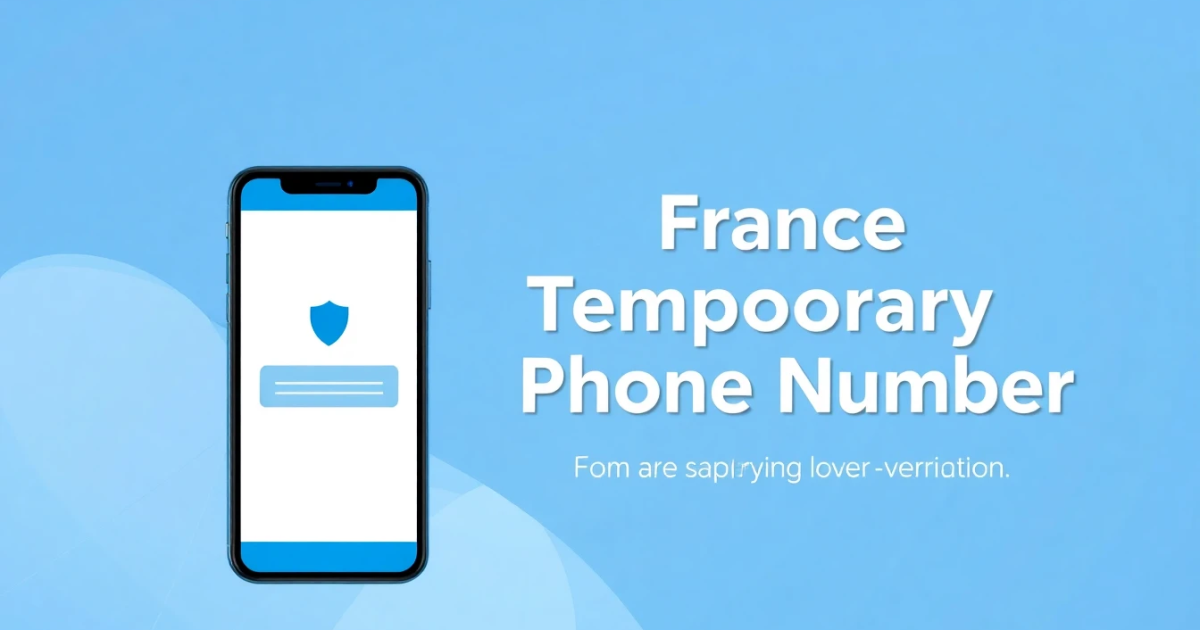 France Temporary Phone Number: Everything You Need to Know