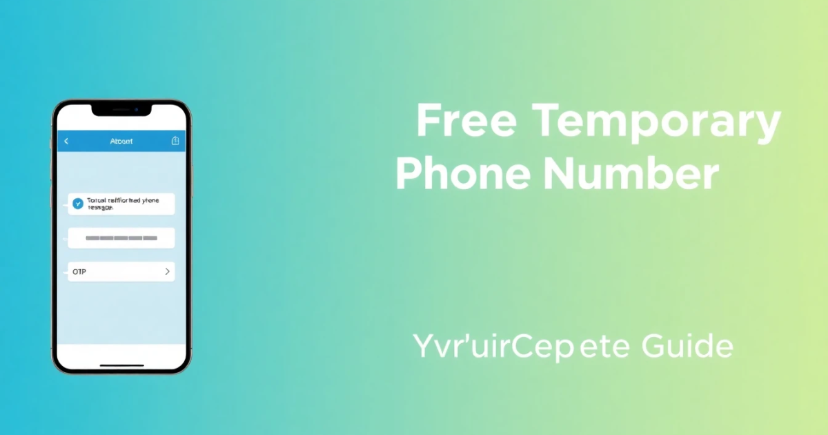 Free Temporary Phone Numbers: Your Complete Guide