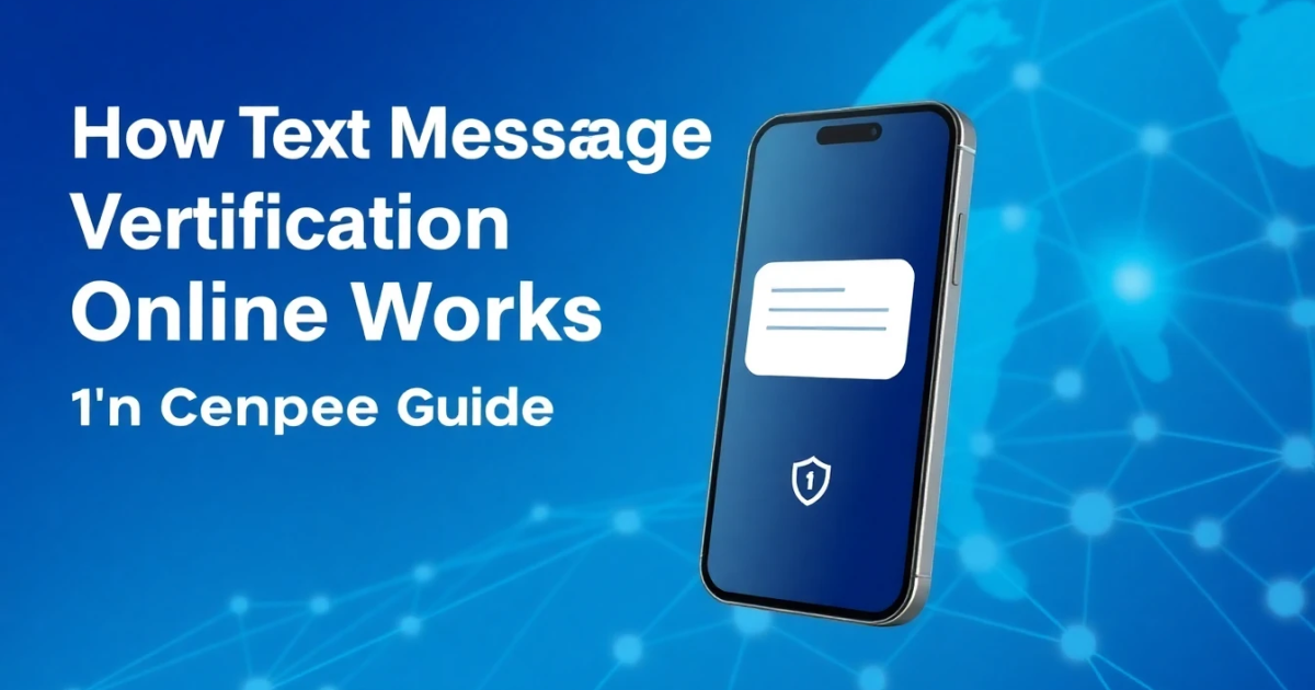 How Text Message Verification Online Works: A Complete Guide