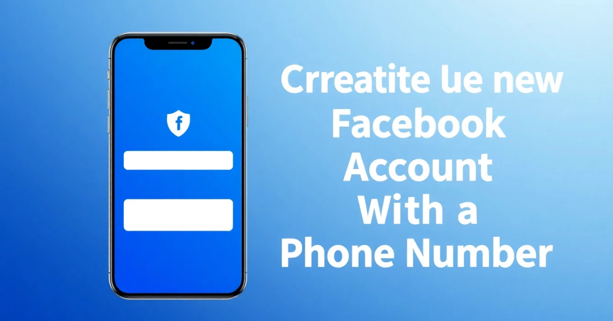 How to Create a New Facebook Account With a Phone Number