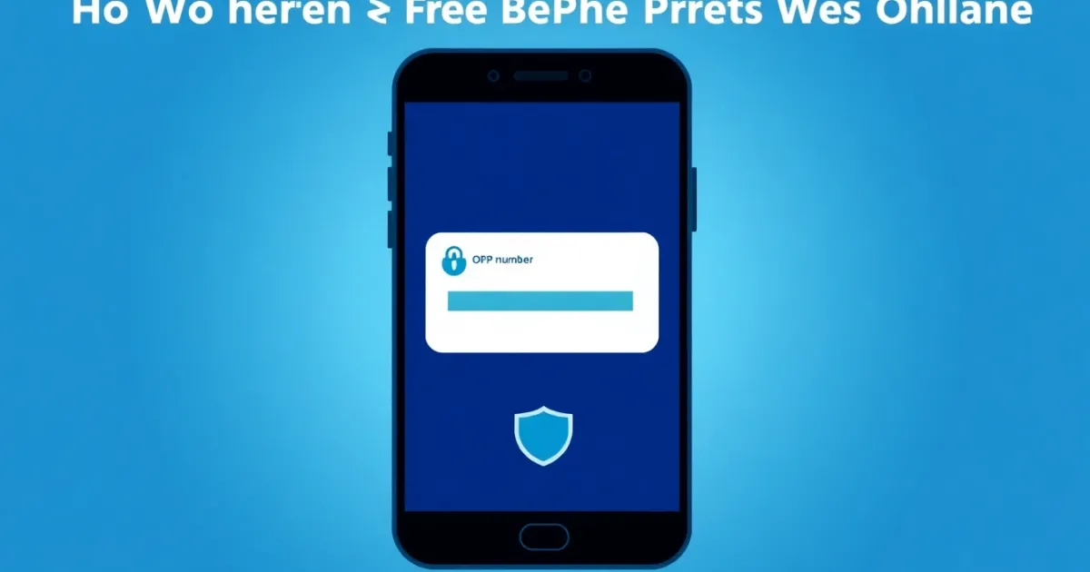 How to Generate a Free Phone Number Online: A Complete Guide