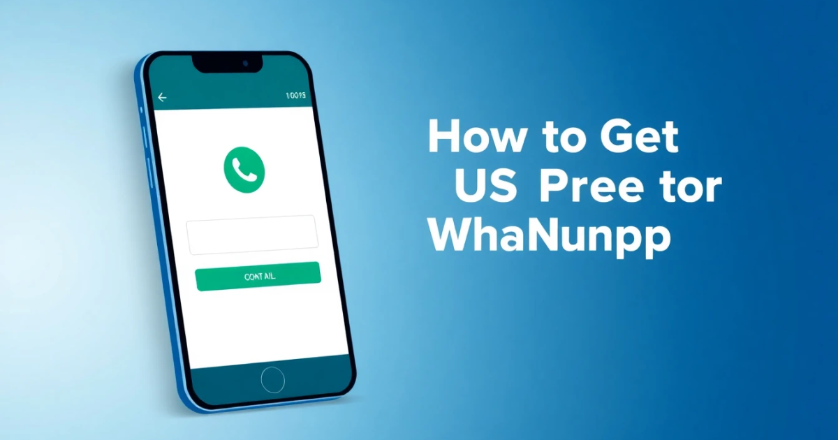 How to Get a US Free Phone Number for WhatsApp
