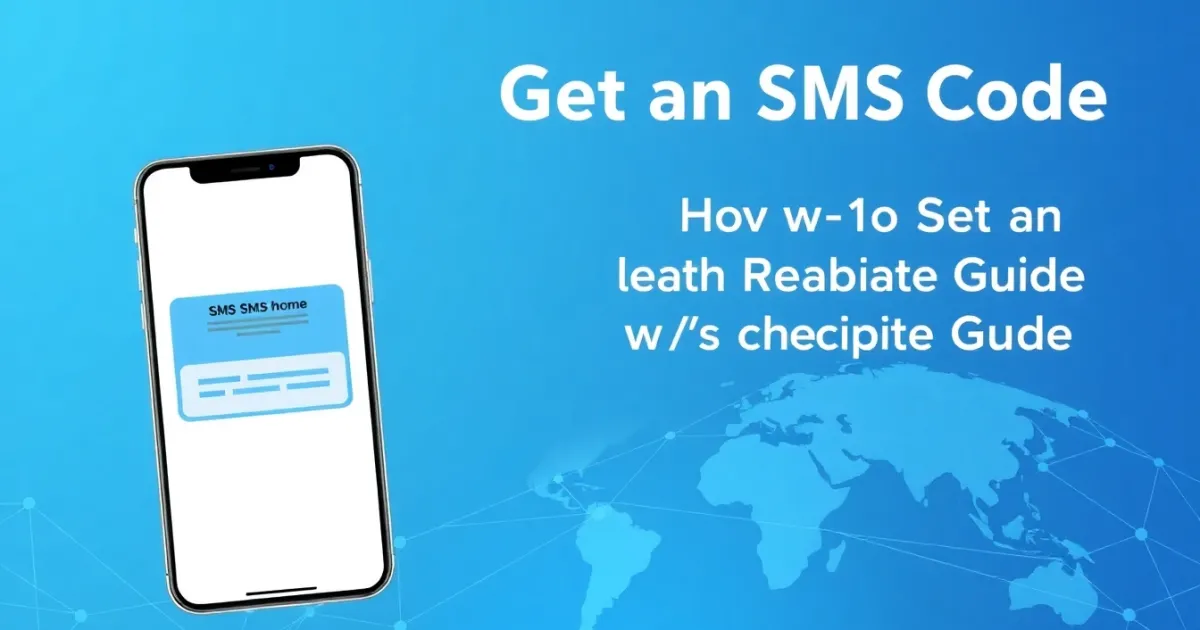 How to Get an SMS Code: Your Complete Guide