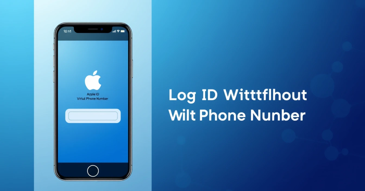 How to Log Into Apple ID Without Phone Number
