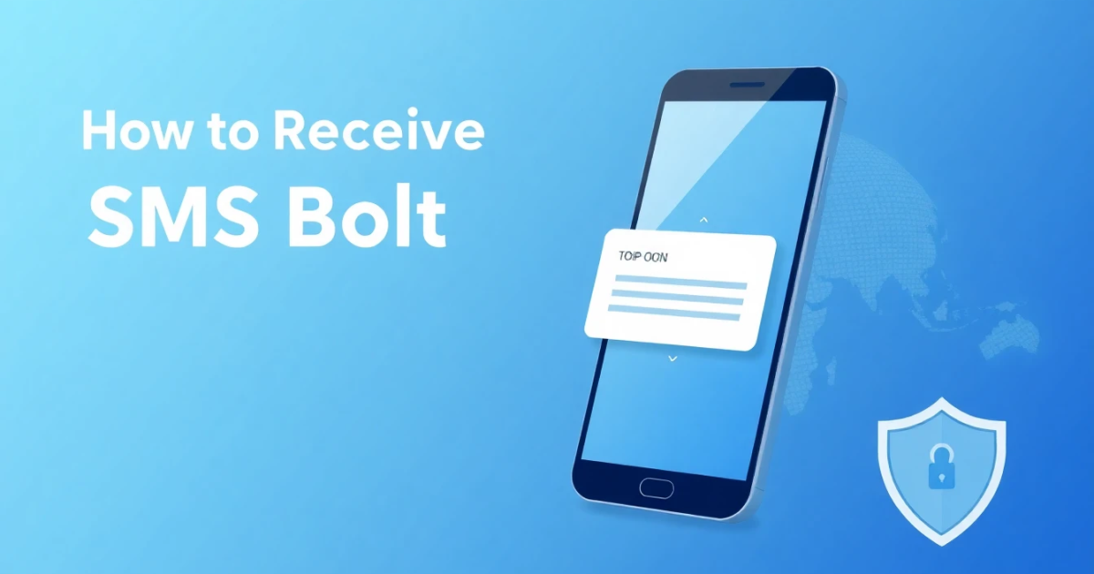 How to Receive SMS Bolt: A Comprehensive Guide