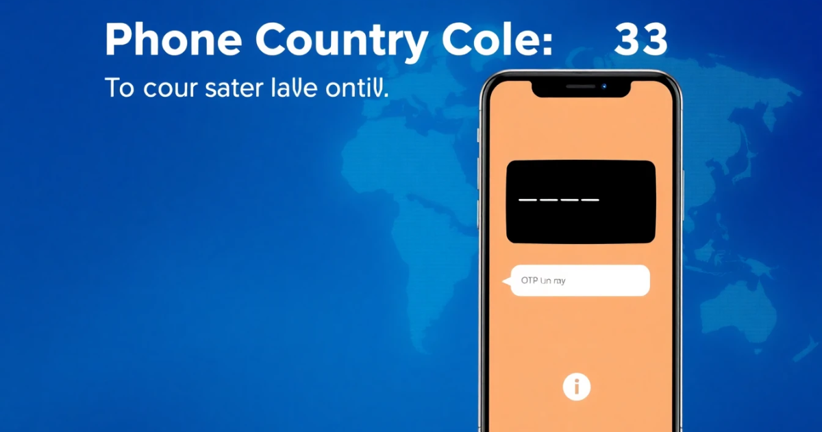 Phone Country Code 33: A Complete Guide to Dialing France