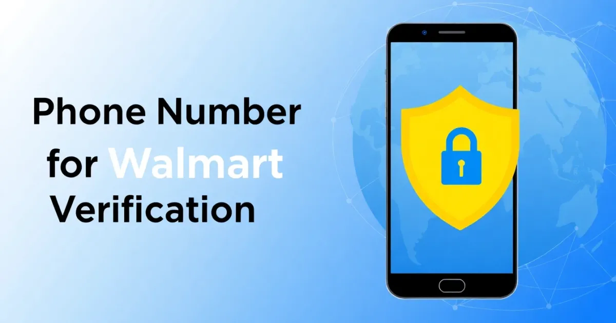 Phone Number for Walmart Verification: A Comprehensive Guide