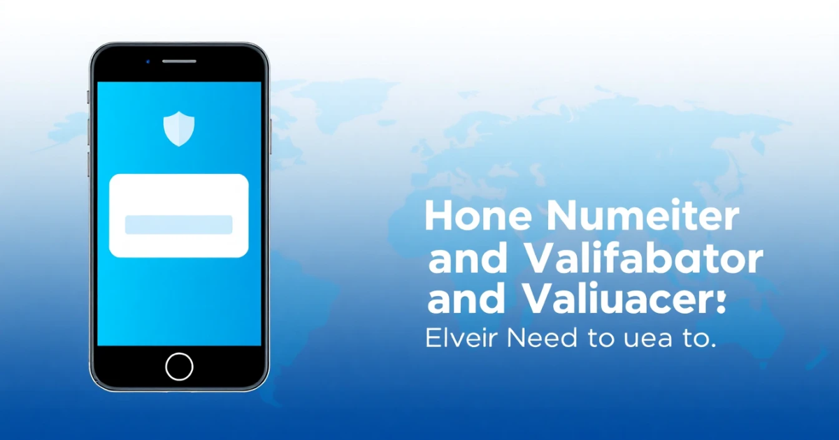 Phone Number Generator and Validator: Everything You Need to Know