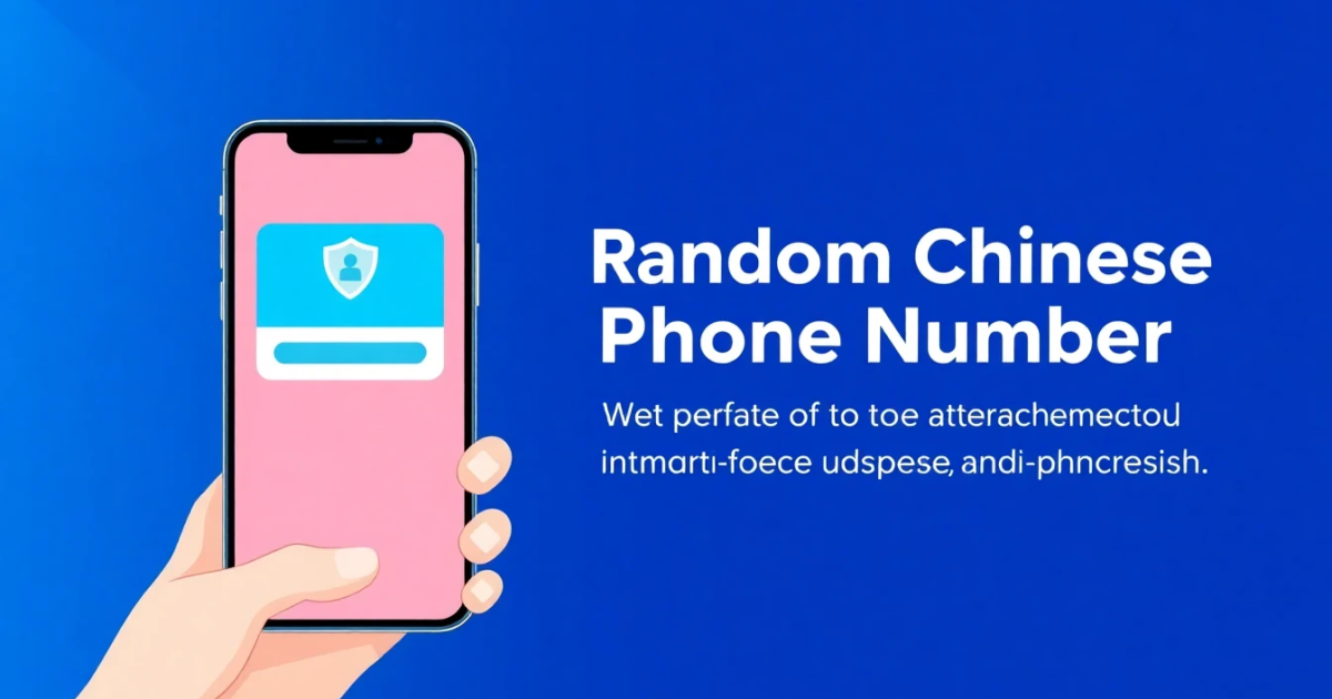 Random Chinese Phone Number: What It Is, How It Works, and Why People Search For It