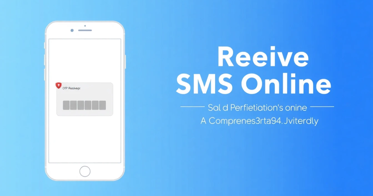 Receive SMS Online: A Comprehensive Guide