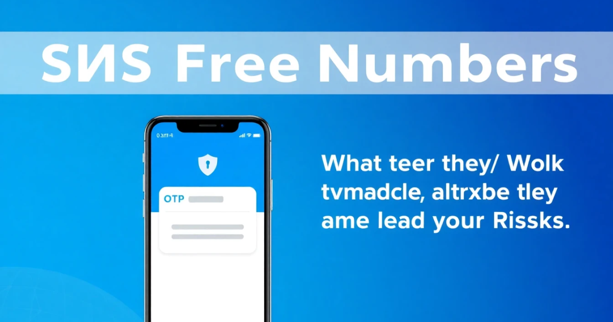 SMS Free Numbers: What They Are, How They Work, and the Risks