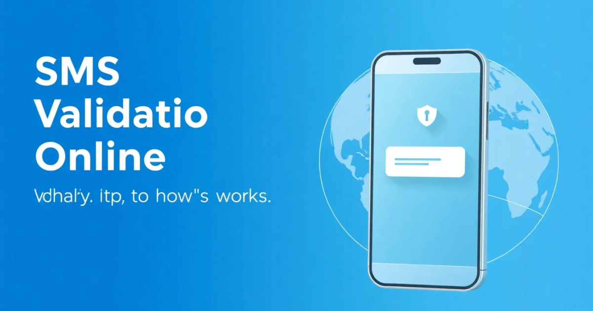 SMS Validation Online: What It Is and How It Works