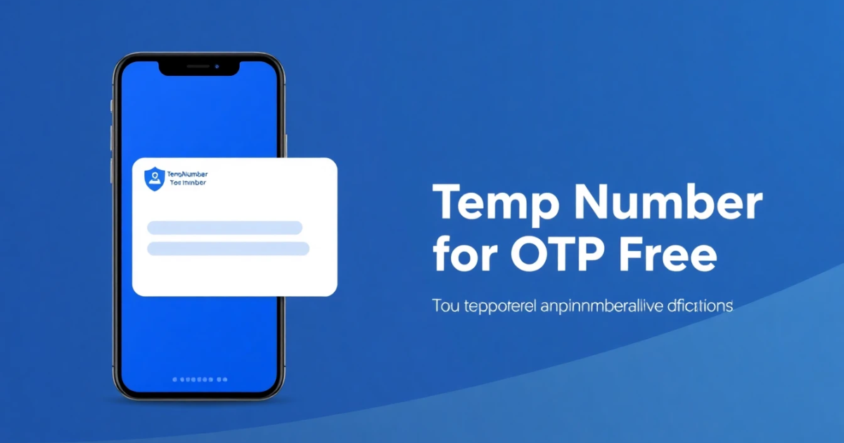 Temp Number for OTP Free: Your Guide to Temporary Number Verification