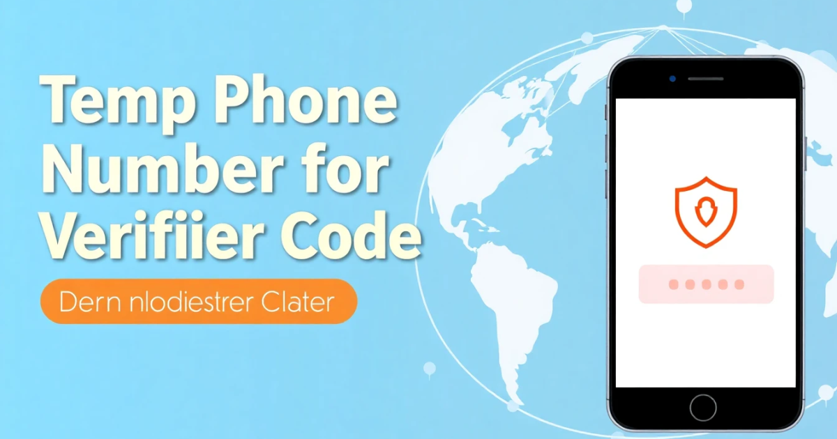 Temp Phone Number for Verification Code: Complete Guide