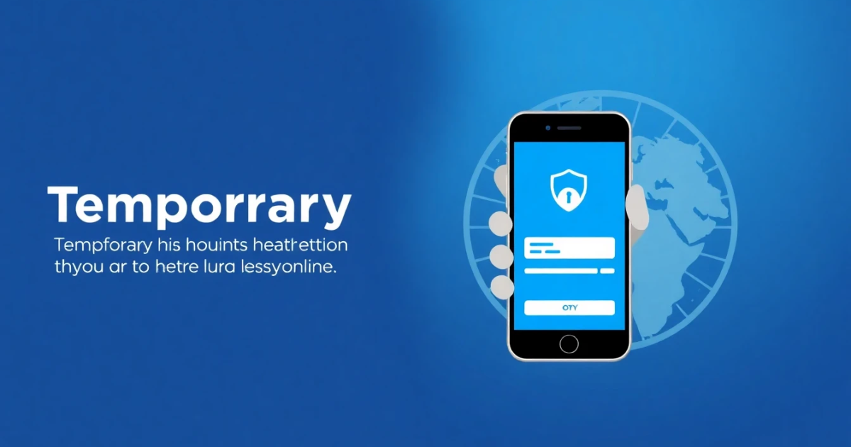 Temporary No: What It Means and How to Use Temporary Phone Numbers Online