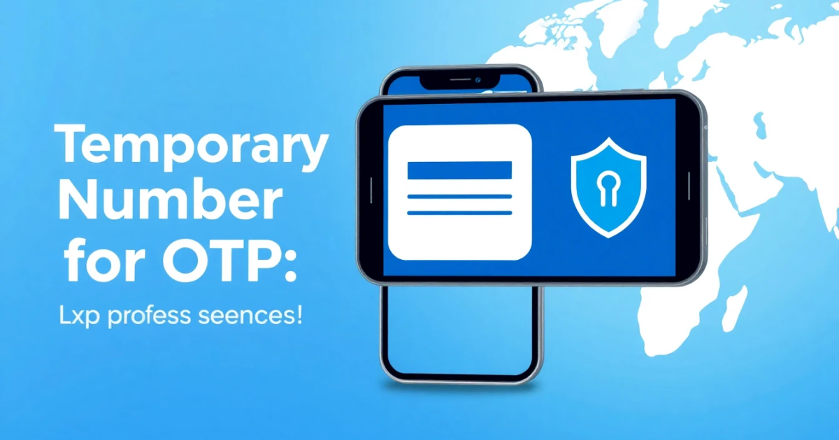Temporary Number for OTP: A Comprehensive Guide