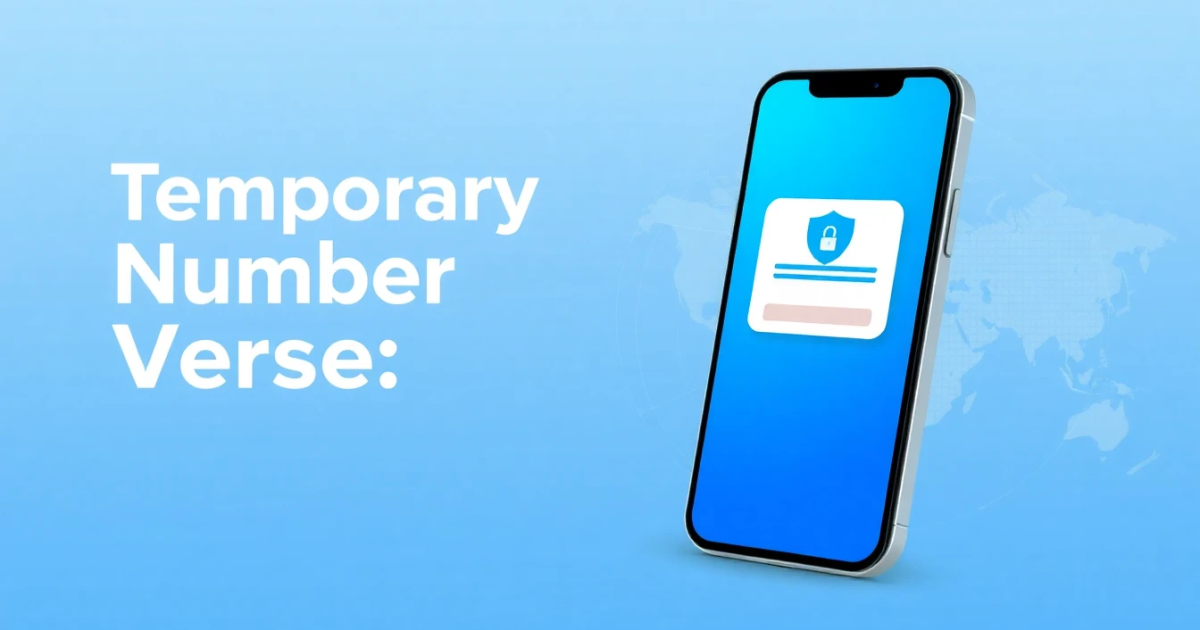 Temporary Number Verse: Your Complete Guide