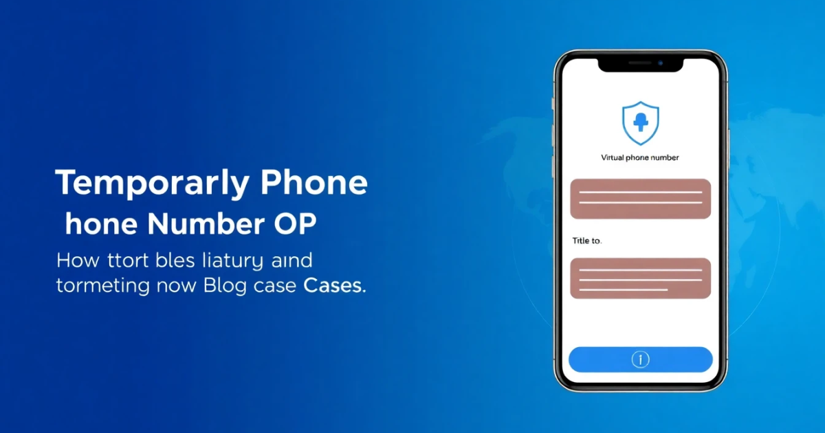 Temporary Phone Number for OTP: How It Works, Safety, and Use Cases