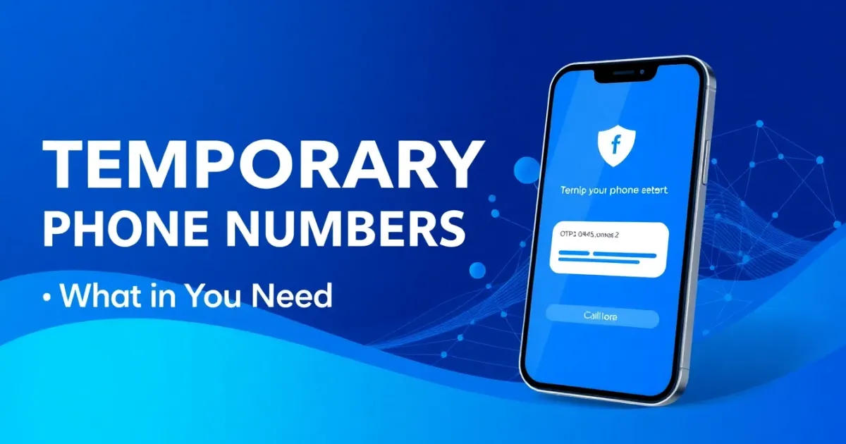 Temporary Phone Numbers: What You Need to Know