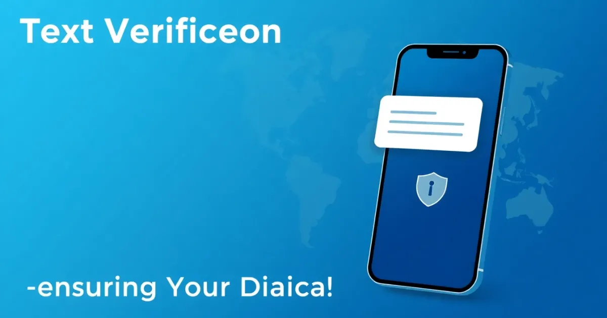 Text Verification: Ensuring Your Digital Security