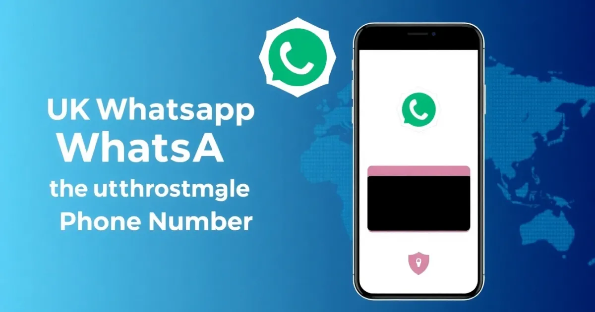 UK WhatsApp Number: How to Get and Use a British Phone Number for WhatsApp