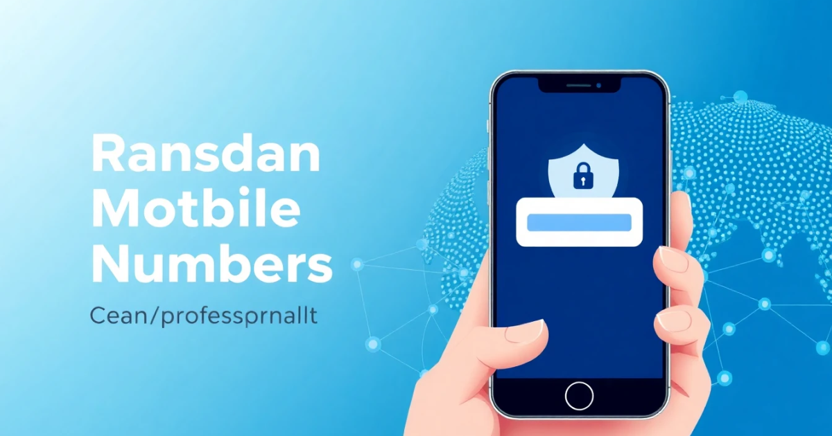 Understanding Random Mobile Numbers: Everything You Need to Know