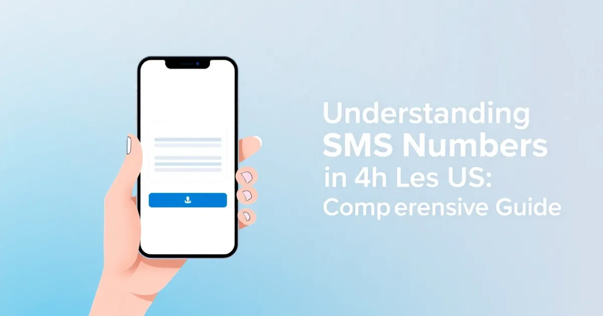 Understanding SMS Numbers in the US: A Comprehensive Guide