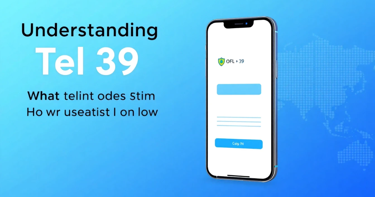 Understanding Tel 39: What Country Code +39 Means and How to Use It