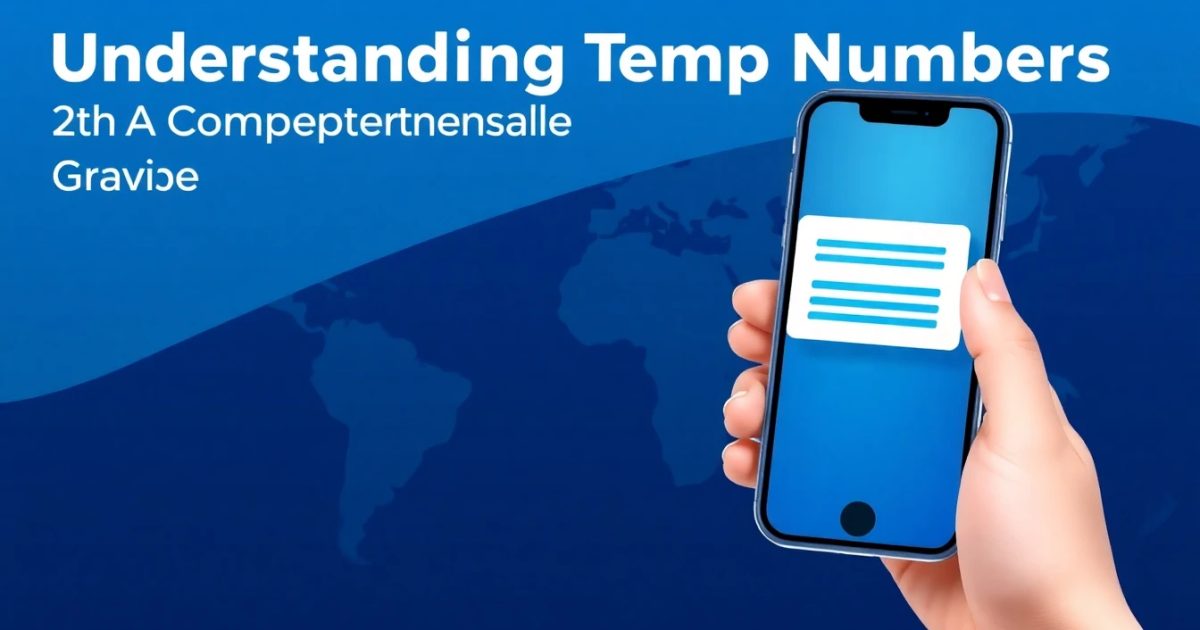 Understanding Temp Numbers: A Comprehensive Guide