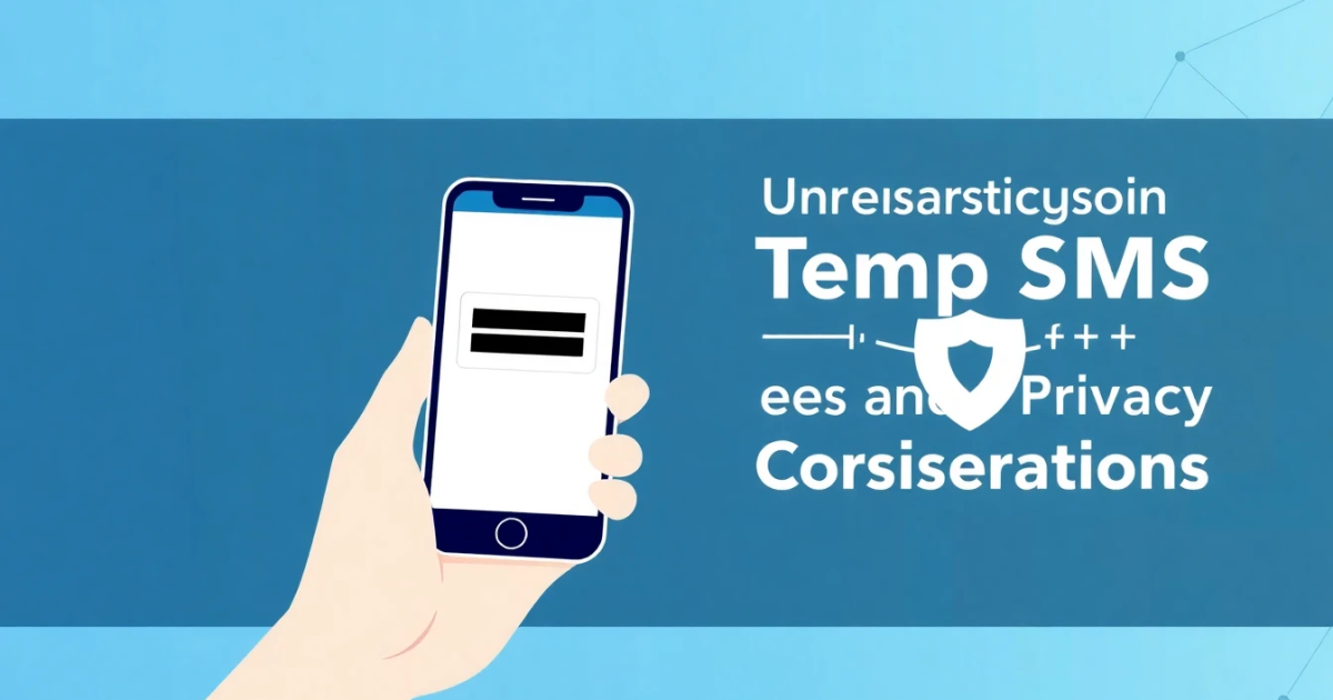 Understanding Temp SMS, Its Uses, and Privacy Considerations