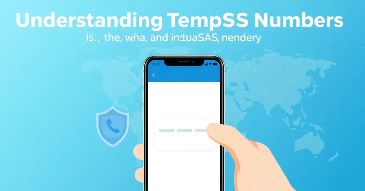 Understanding Temp SMS Numbers: The What, How, and Why