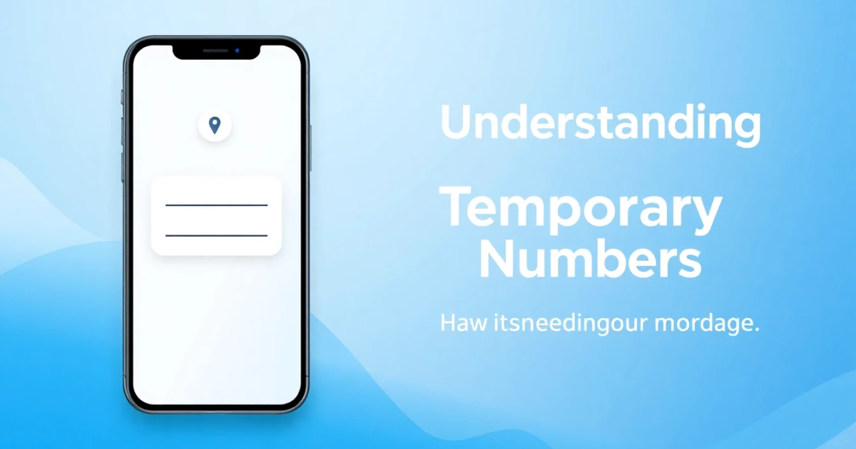 Understanding Temporary Numbers: What You Need to Know