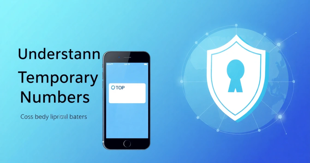 Understanding Temporary Numbers: Your Guide to Privacy and Security