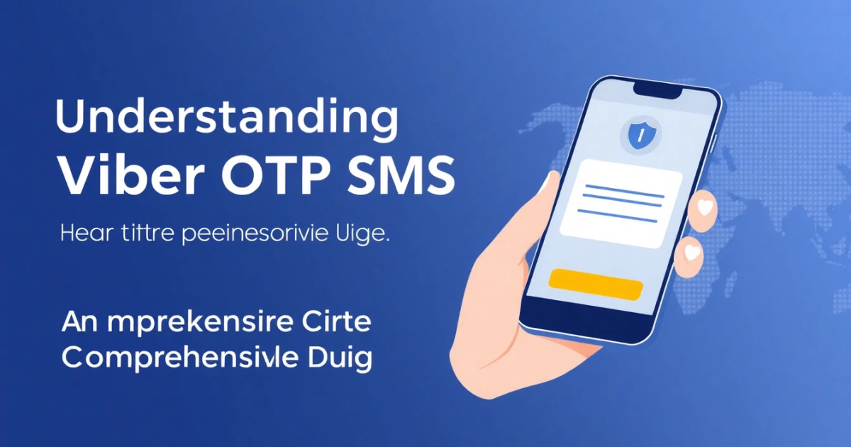 Understanding Viber OTP SMS: A Comprehensive Guide