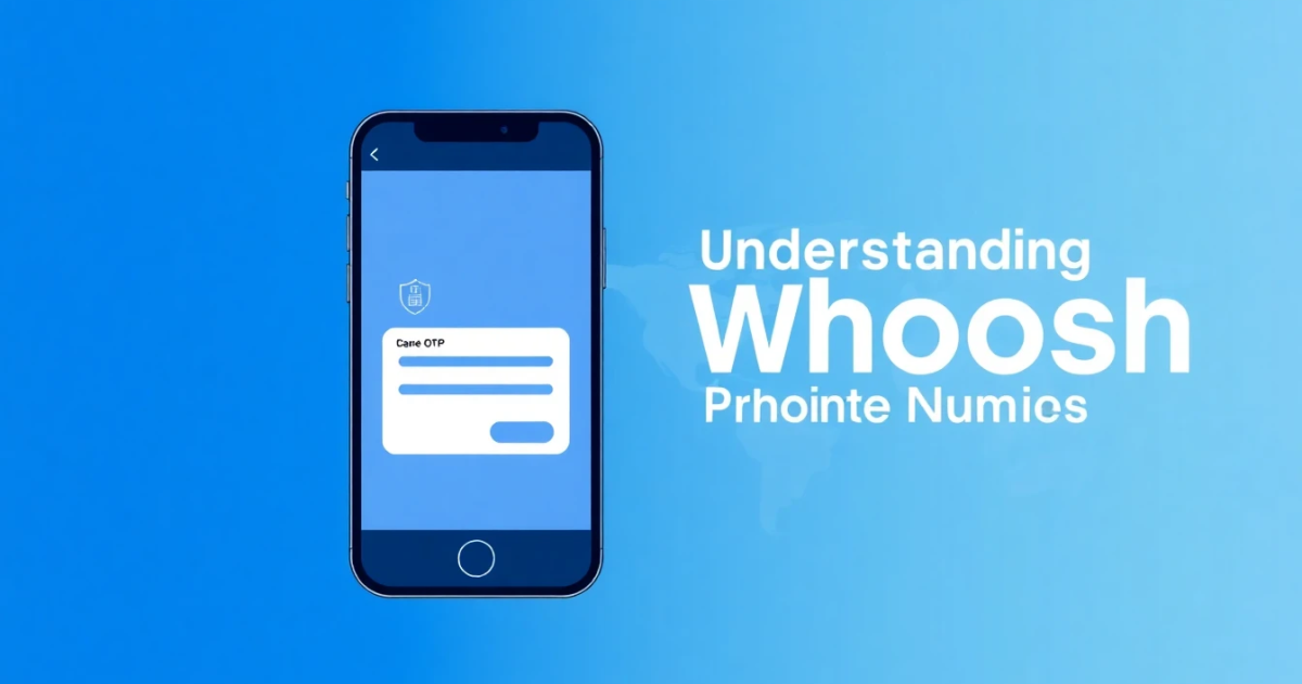 Understanding Whoosh Phone Numbers: Comprehensive Guide