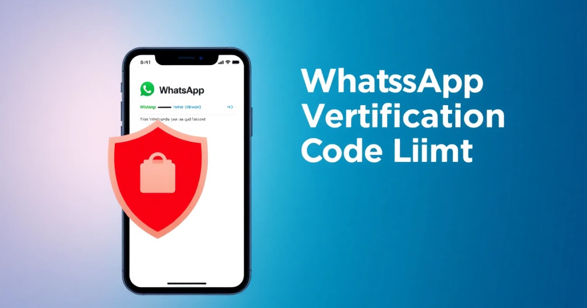 WhatsApp Verification Code Limit: Why It Happens and How to Fix It