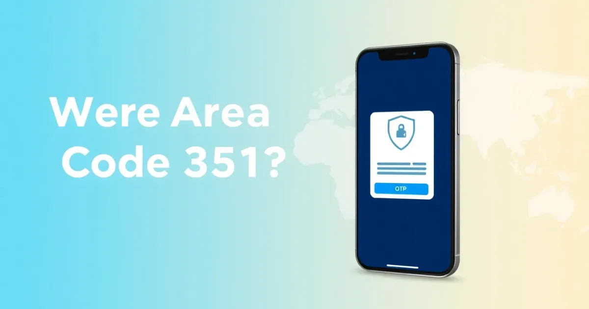 Where is Area Code 351?