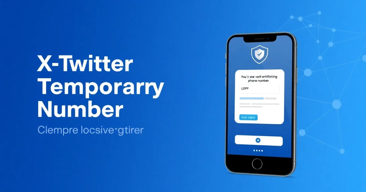 X Twitter Temporary Number: A Comprehensive Guide