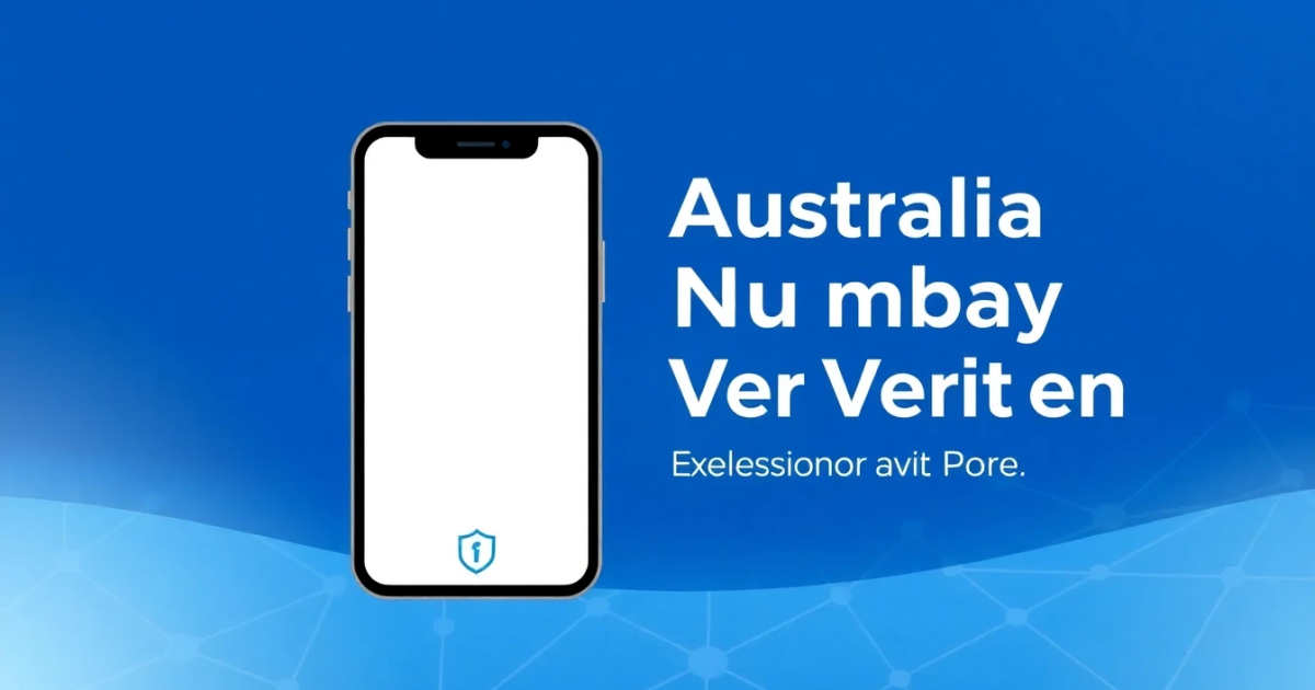 Australia Number for eBay Verification: How to Receive SMS Codes Online