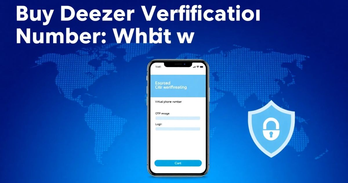 Buy Deezer Verification Number: What You Need to Know